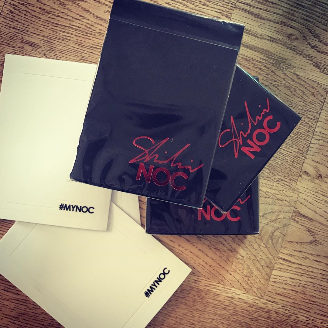 Finally my @shinlimmagic #NOC playing cards arrived ?? #MyNOC #NOCplayingcards #ShinLim #AlexPandrea